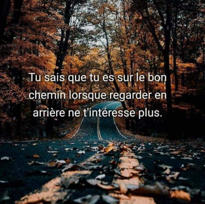 Pensée du jour- le bon&nbsp;chemin