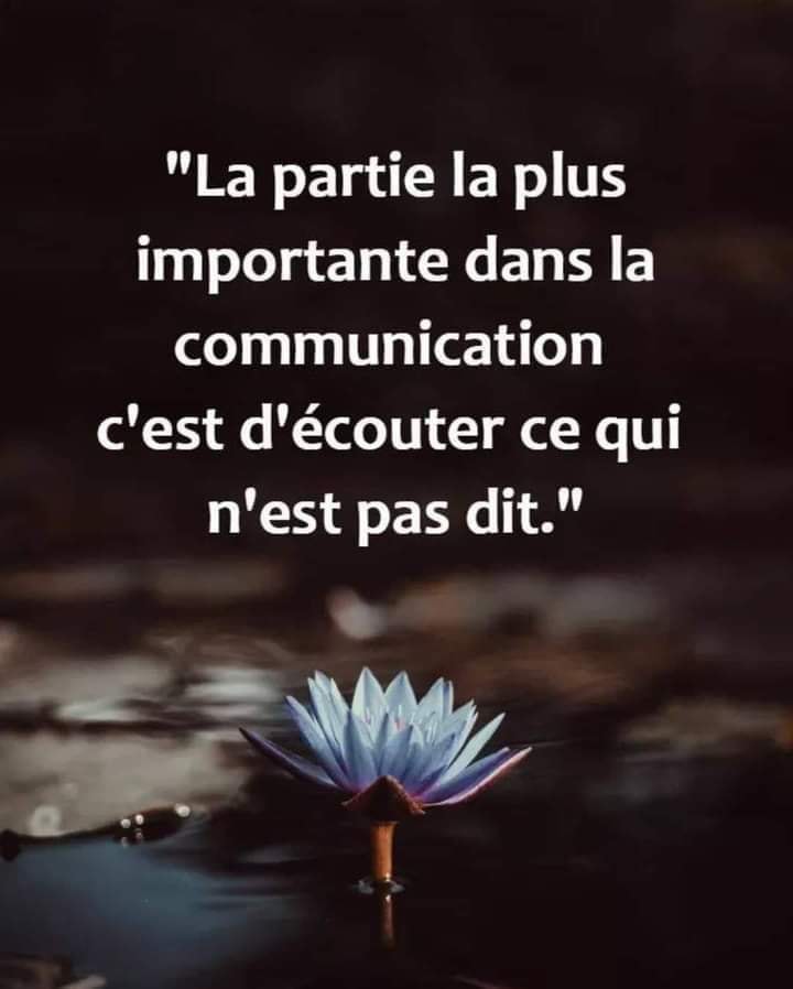 Pensée du jour- Le&nbsp;silence